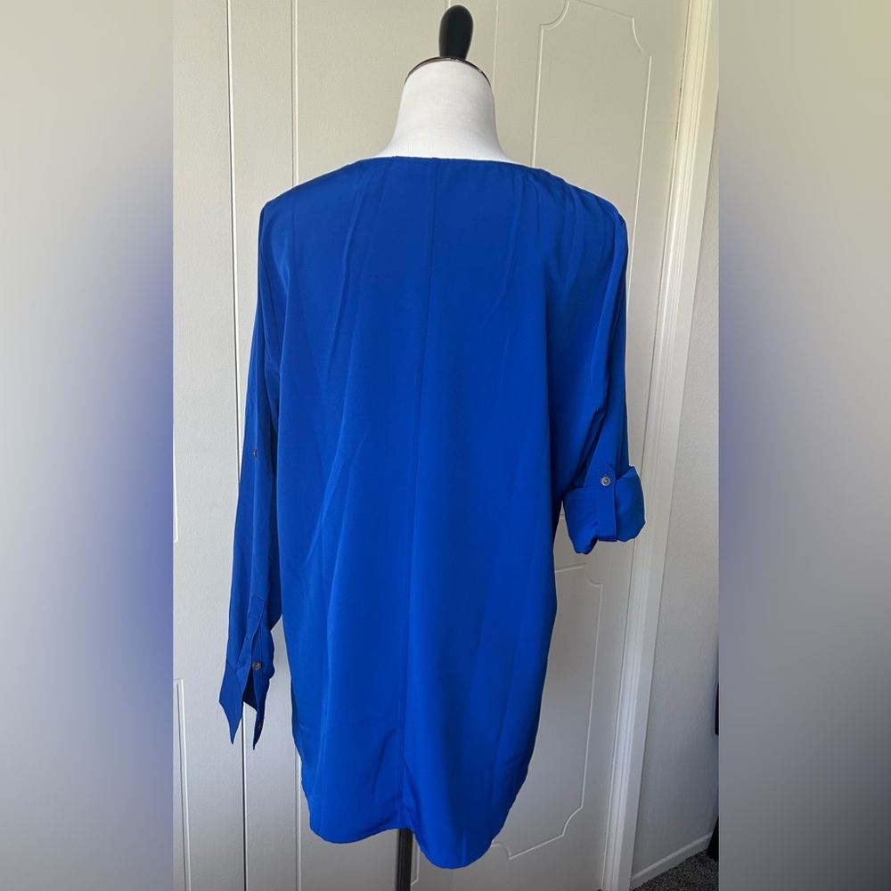 Lands' End vibrant Royal  Blue Tunic - Picture 5 of 10